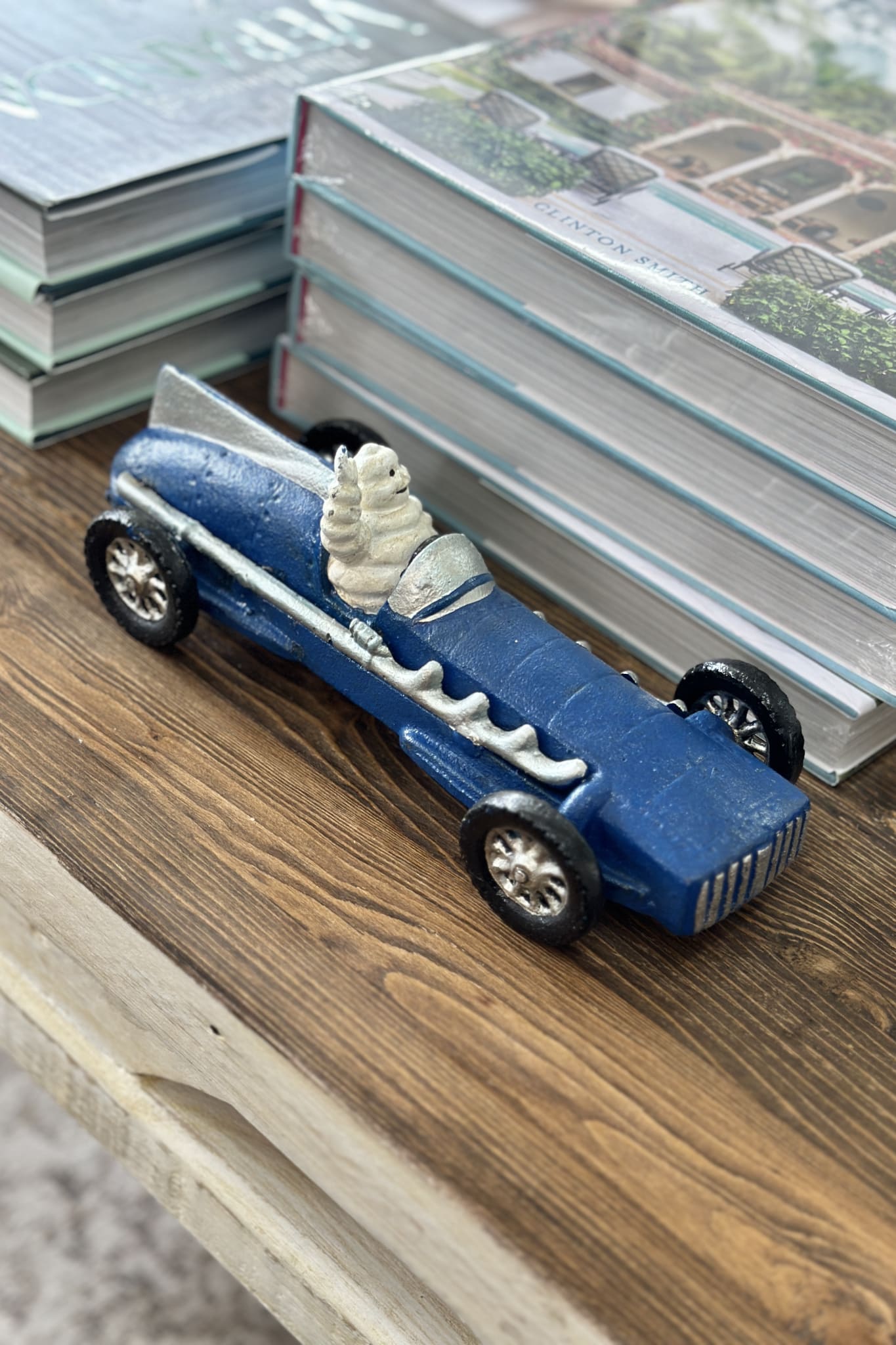 Mich Man in Blue Car - Magpie Style