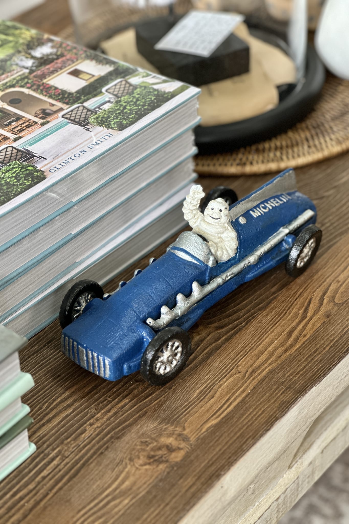 Mich Man in Blue Car - Magpie Style