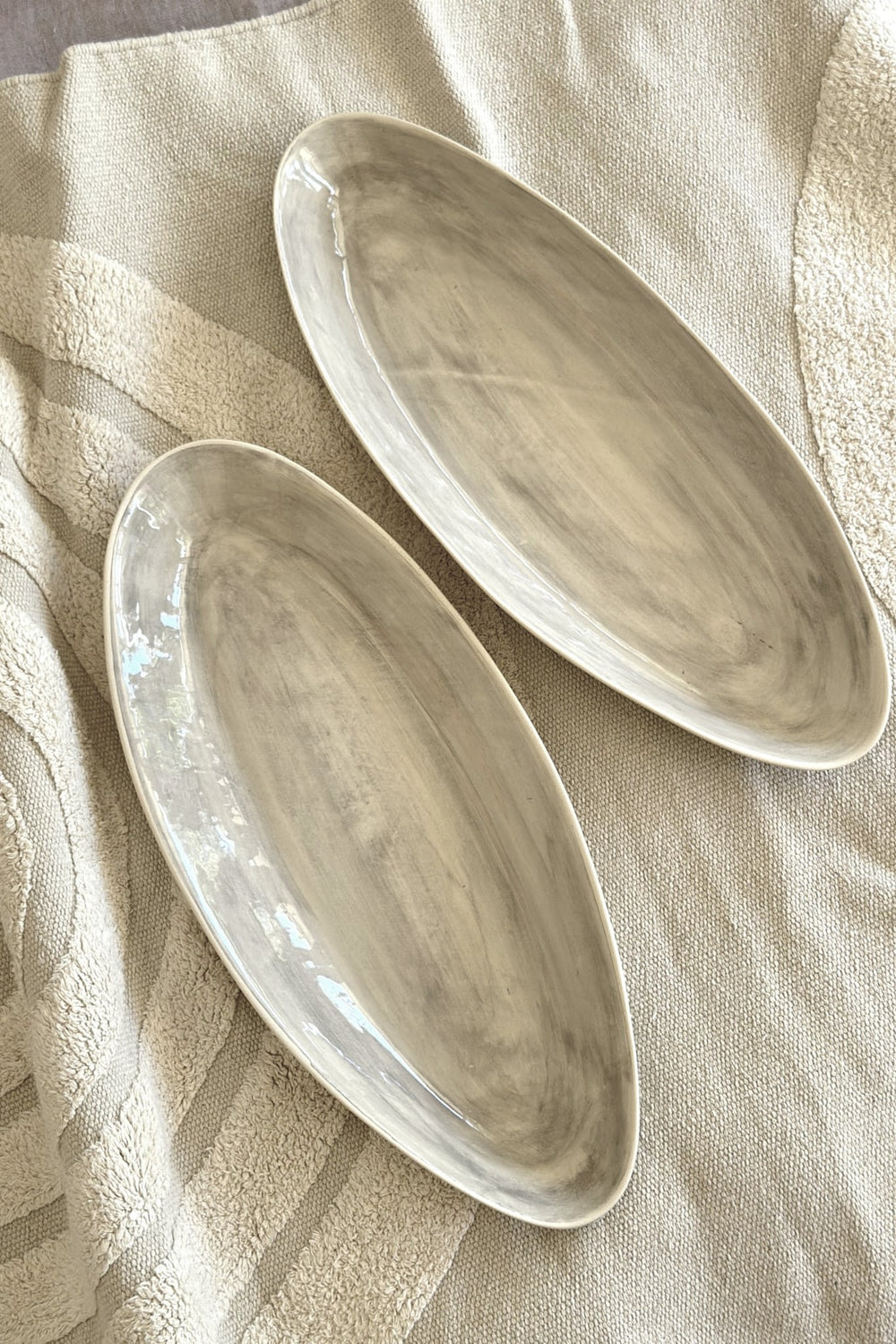 WONKI WARE Bamboo Platter Medium - Beach Sand