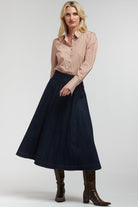365 DAYS Dakota Denim Skirt - Dark Denim - Magpie Style