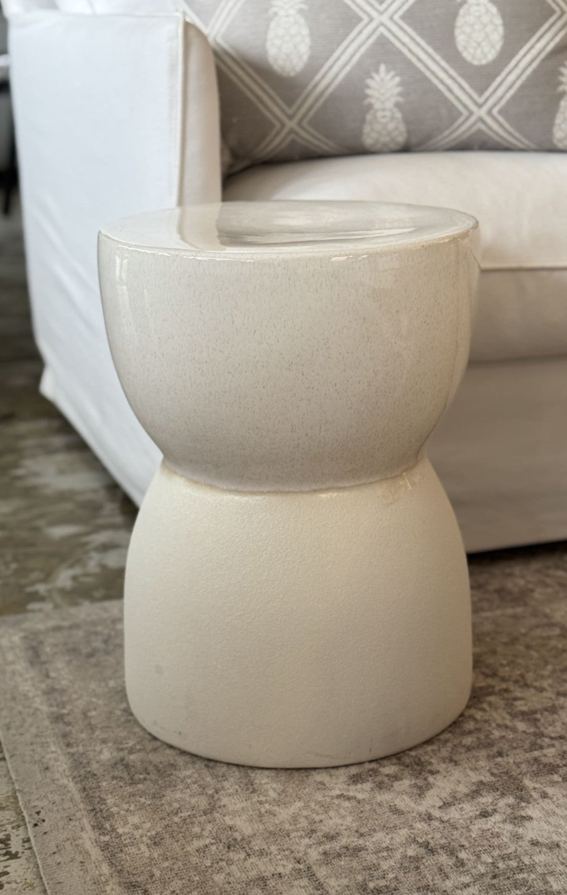 Pablo Stool - Ivory - Magpie Style