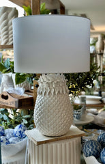 White Pineapple Lamp