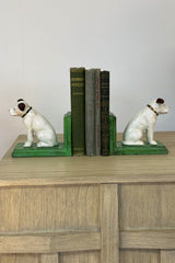 Nipper Dog Book Ends