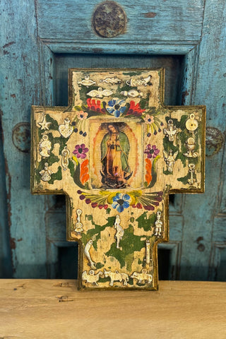 Cross with Virgin Mary