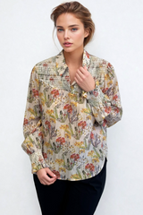DRAMA THE LABEL Gilly Blouse - Vintage Garden