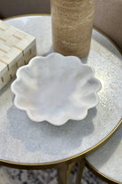 Flora Sculpted Marble Bowl - Sml - Magpie Style