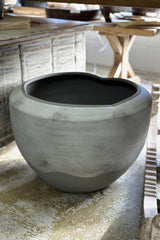Hudson Pot Small - Natural & Grey