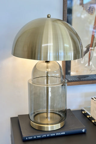 Brass Halo Lamp