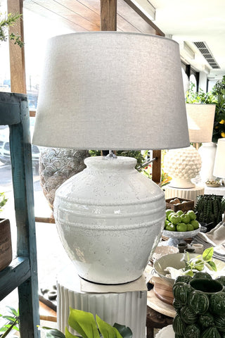 White Nautical Lamp Shade