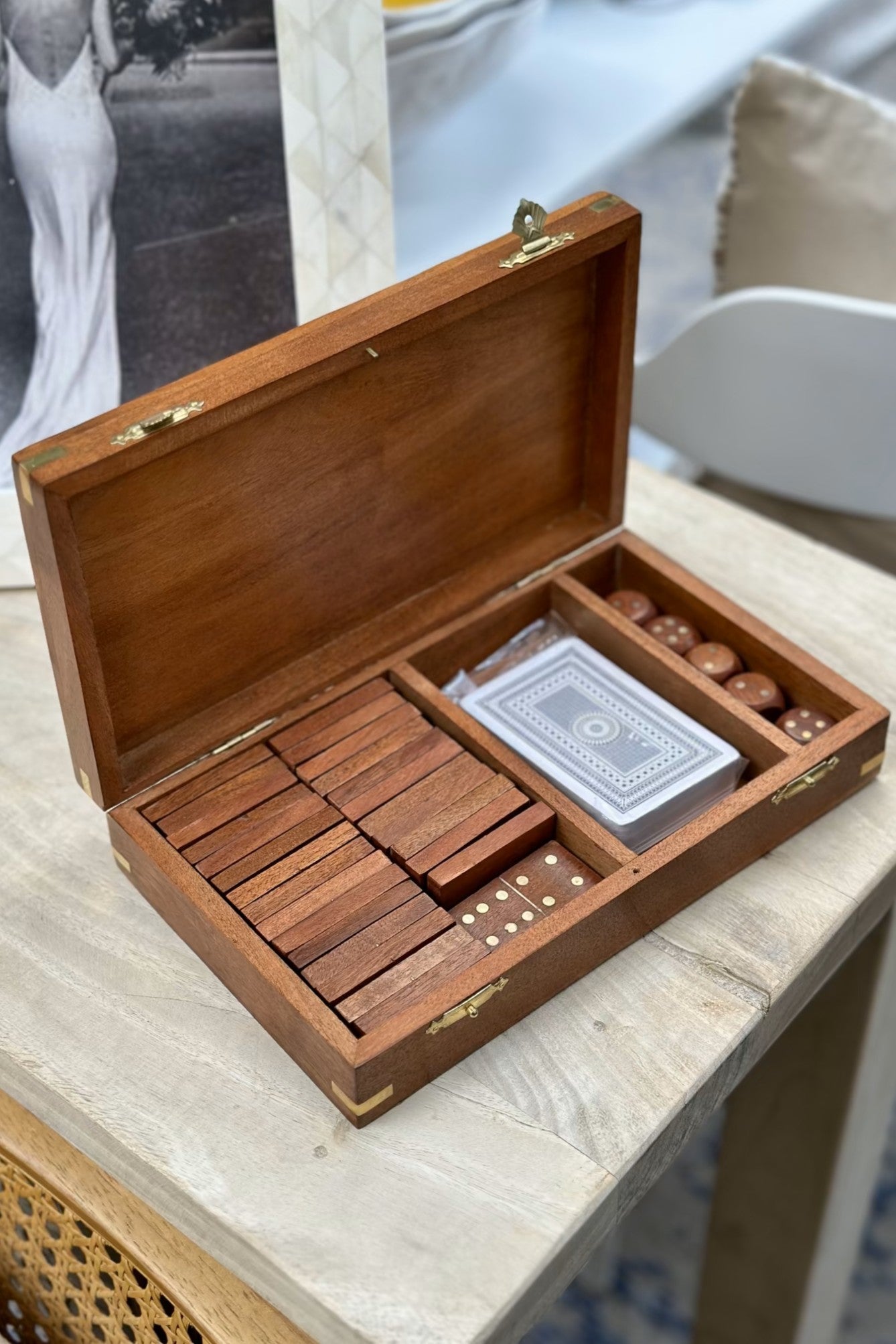 Travel Domino and Card Set - Magpie Style