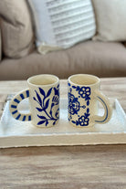 Bernisse Mug - Blue/White Floral - Magpie Style