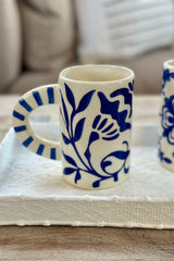 Bernisse Mug - Blue/White Mosaic