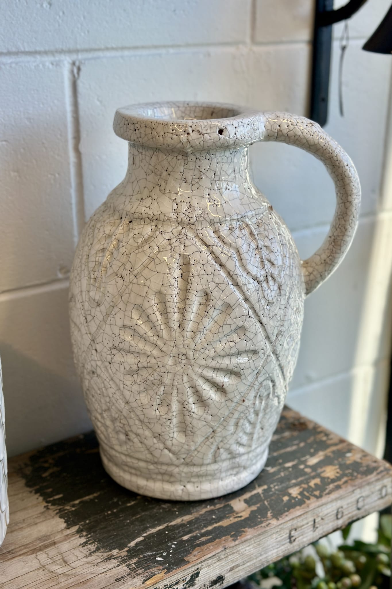 Volte Ceramic Urn - White - Magpie Style