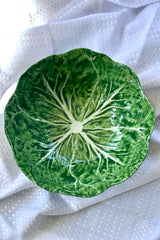 Green Medium Cabbage Leaf Melamine Bowl 27cm