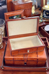 Savoy Leather Storage Box - Small