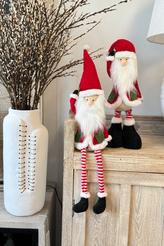 Santa w/ Dangling legs - Red/Green