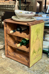 Vintage Wooden Wine Rack