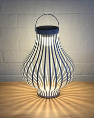 Solar Lantern 40cm - White