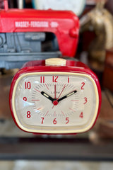Retro Alarm Clock - Red