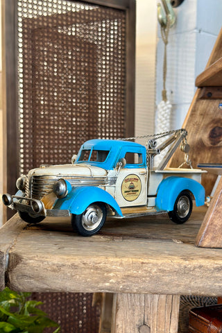 Tow Truck - Blue and White