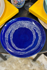 Ottolenghi Plate - Ultramarine White dot