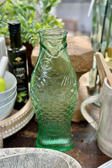 Fish & Fish Carafe - Green
