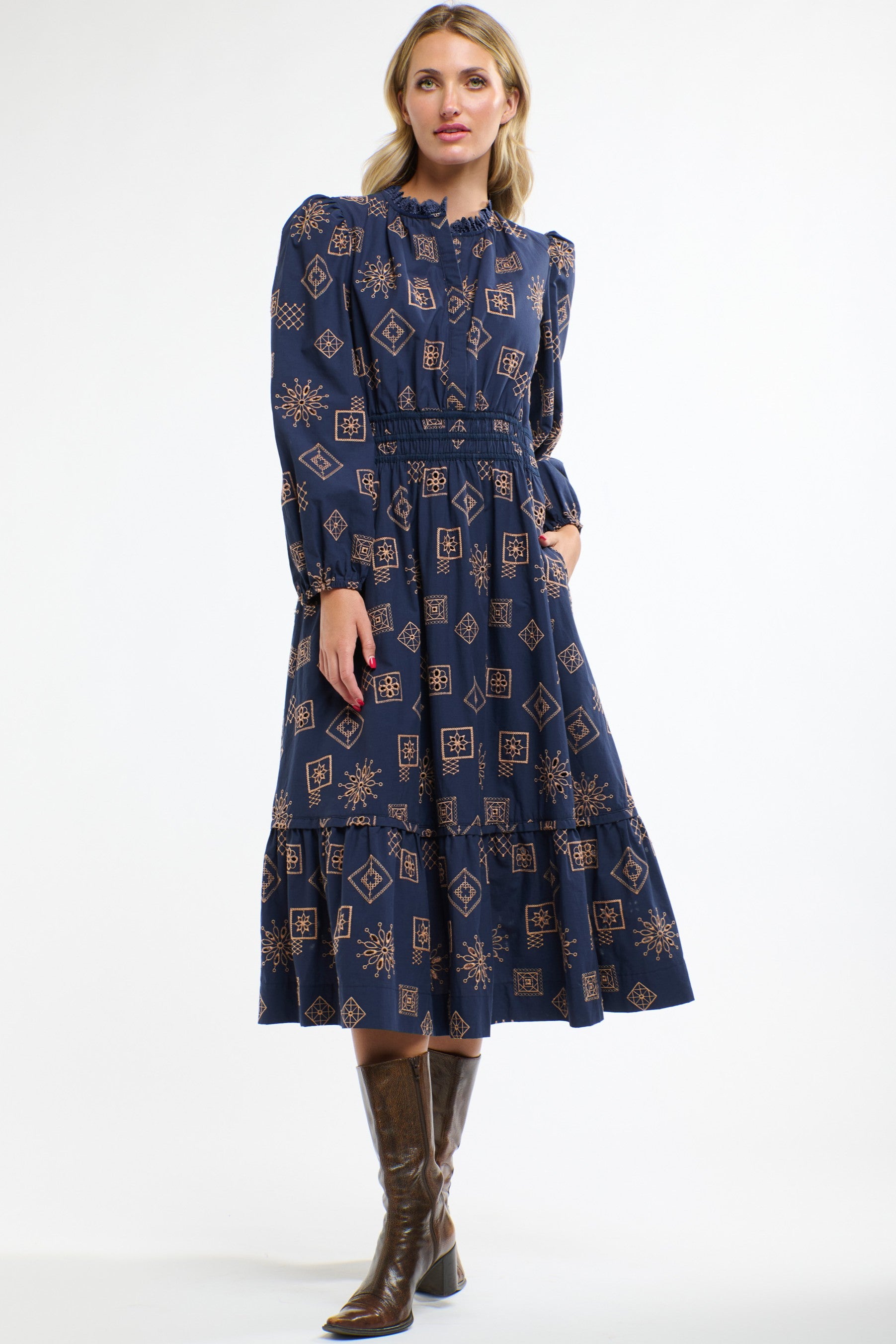365 DAYS Mandala Dress - Indigo - Magpie Style