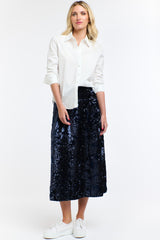 365 DAYS Sequins Skirt - Navy