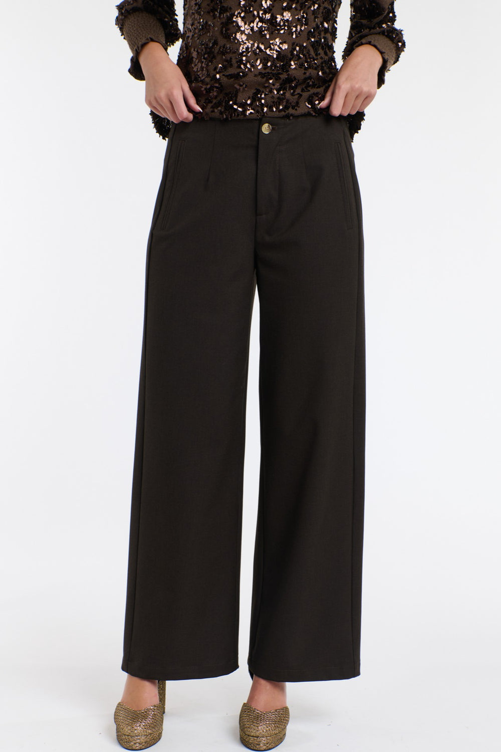 365 DAYS Mia Wallace Pants - Chocolate