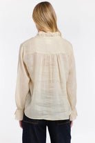 365 DAYS Amber Frill Neck Top - Natural - Magpie Style