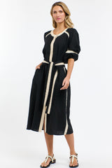 365 DAYS Carolyn Resort Dress - Black/Natural