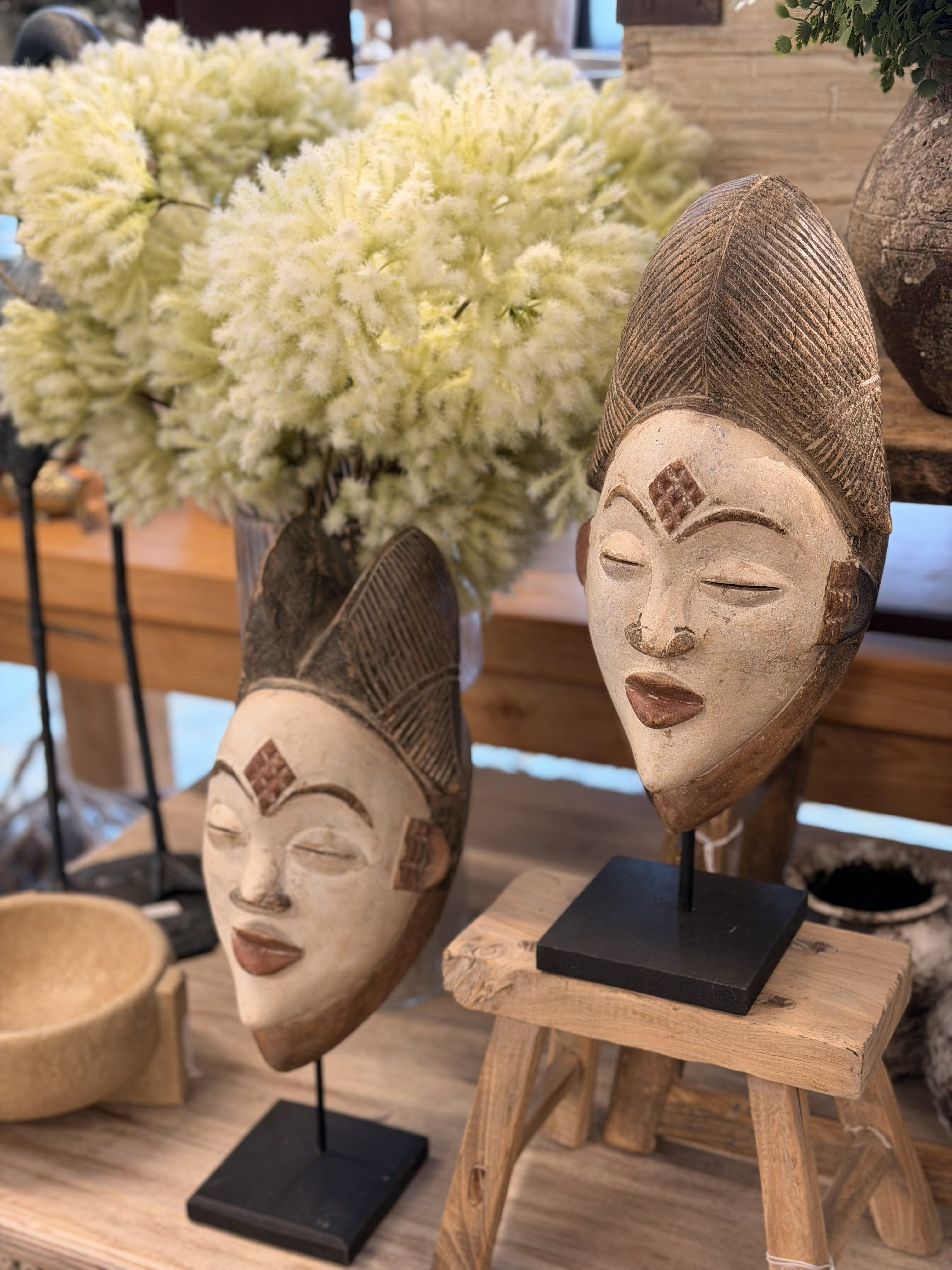 Cameroon Punu Mask - Magpie Style