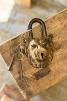 Lion Lock - Brass - Magpie Style