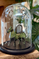 Green Horse Brass Lock - Magpie Style