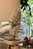 Carved Horse Head - Magpie Style