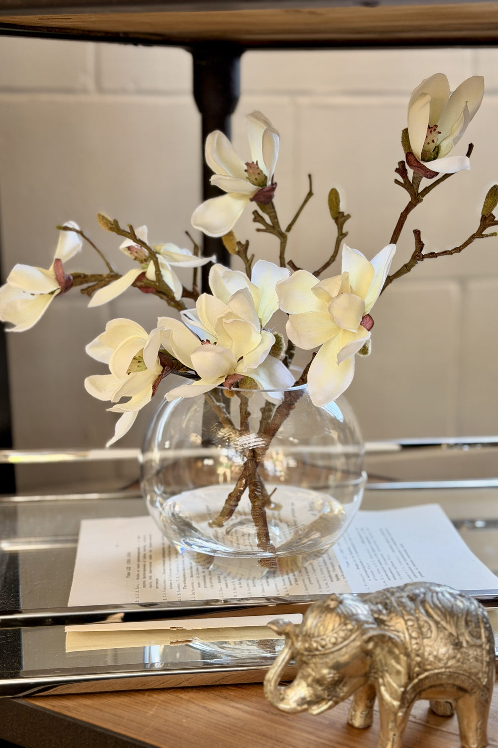 Mini Magnolia Sphere