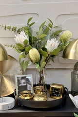 Faux Protea Native Mix Vase