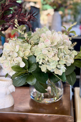 Medium Hydrangea Lush Leaf - Green