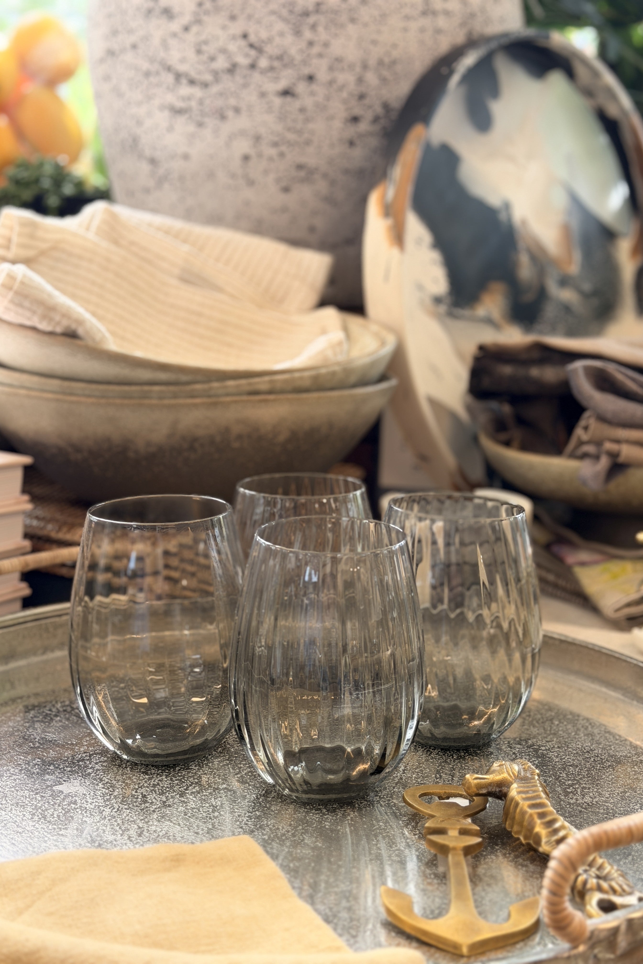 Smokey Tumbler Set/4 - Magpie Style
