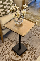 Square Pedestal Table - Magpie Style