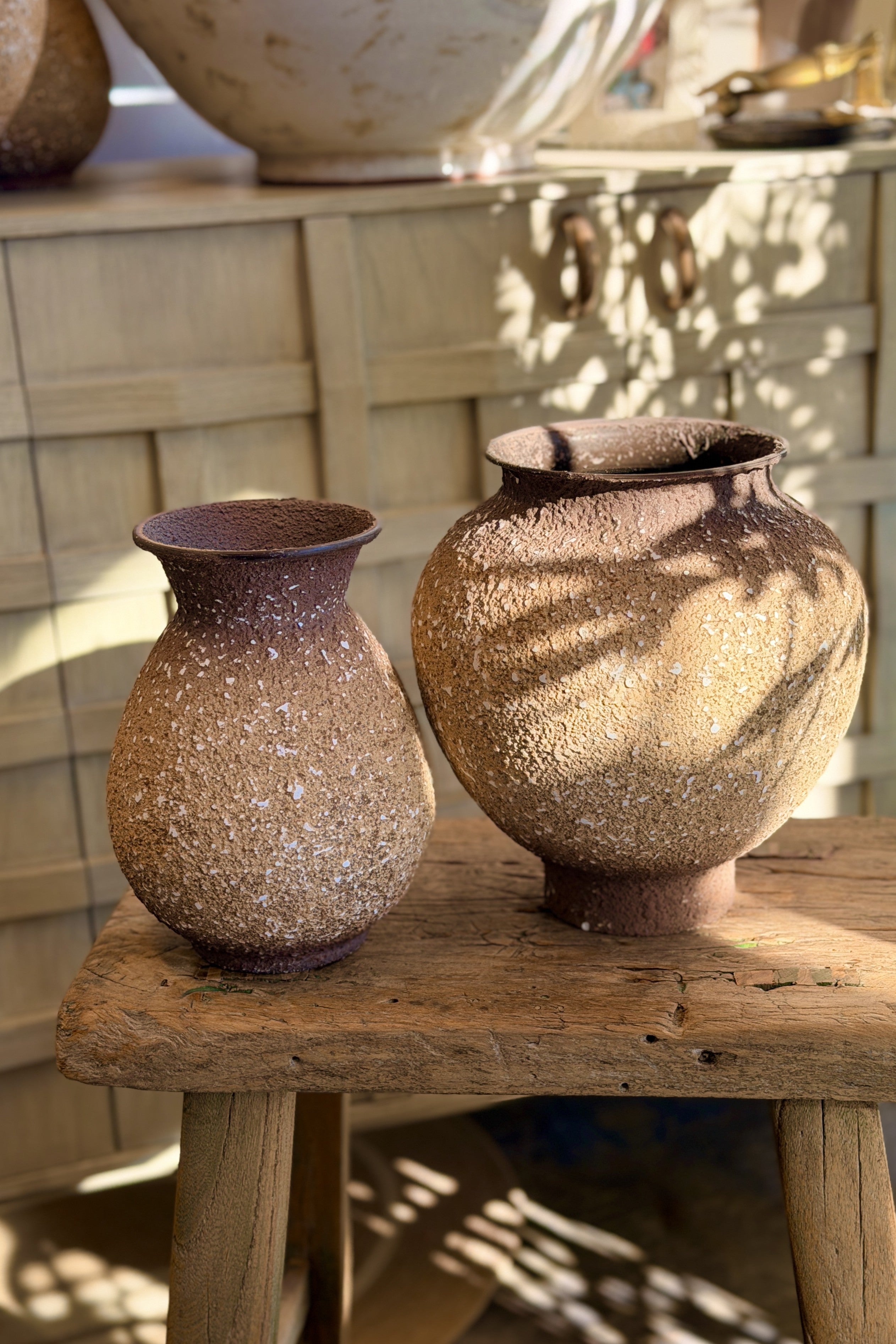 Tuscan Earth Vessel - Magpie Style