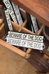 Cast Iron Beware of the Dog