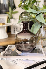 Black Glass Decanter - Large