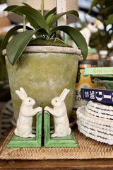 Bunny Bookends - Cast Iron