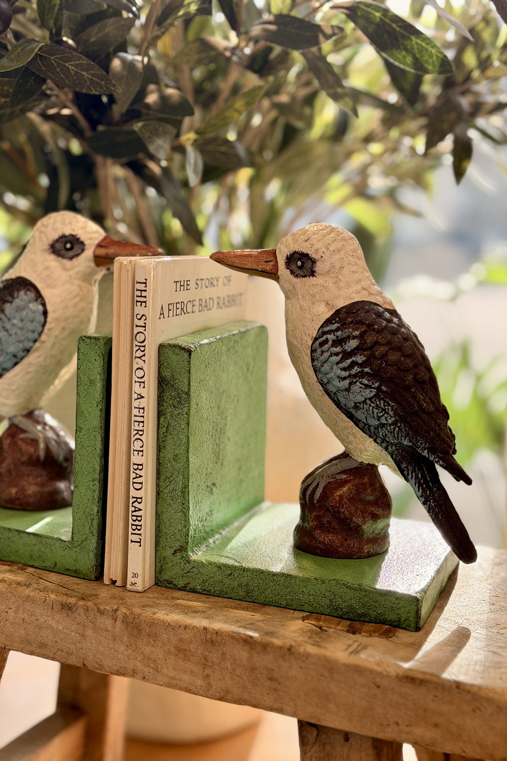 Kookaburra Bookends