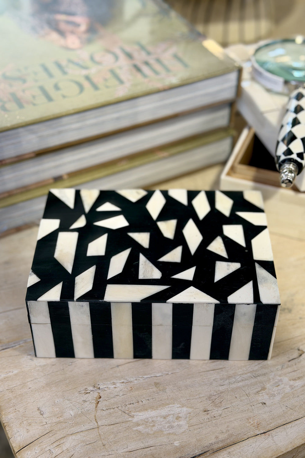 Noir Mosaic Keepsake Box