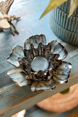 Midnight Bloom Tealight Holder