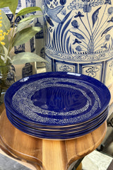 Ottolenghi Plate - Ultramarine White dot