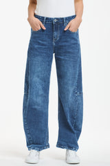 ITALIAN STAR Idaho Barrel Jean
