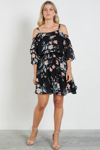 DRAMA THE LABEL You're The One Dress - Finesse Print